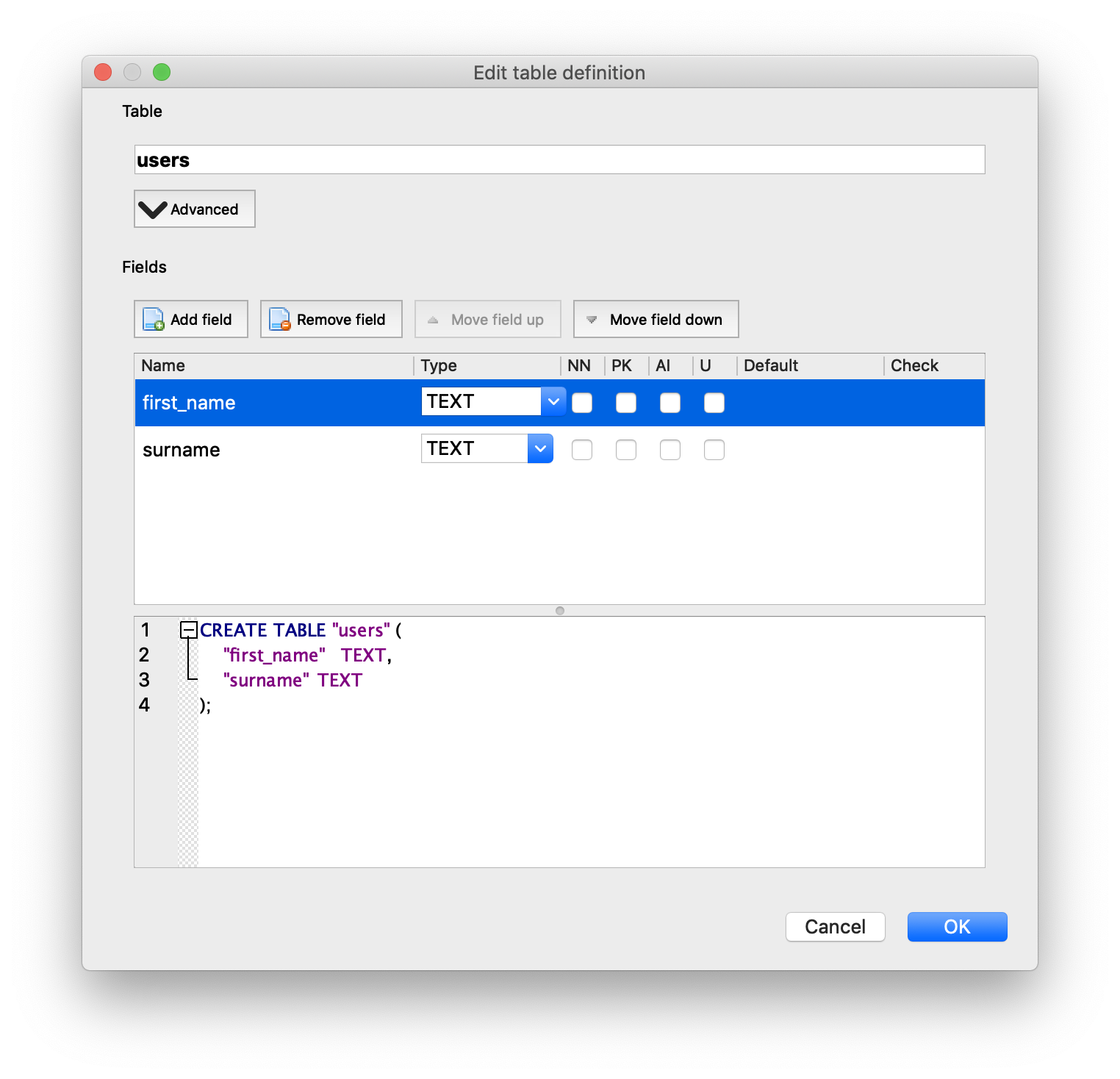 sqlite browser 2.0